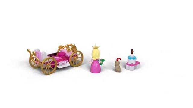 Королевская карета Авроры Lego Disney Princess 43173 смотреть онлайн