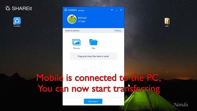 Shareit PC Version 4.0 Beta - How to connect to PC смотреть онлайн