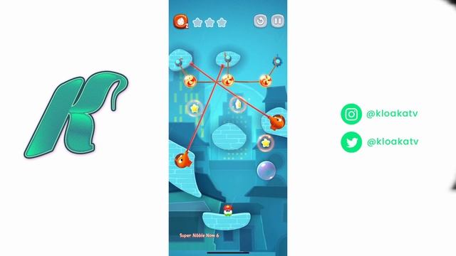 Cut The Rope Remastered - SUPER NIBBLE NOM Levels 1 to 9 Walkthrough 3 Stars смотреть онлайн