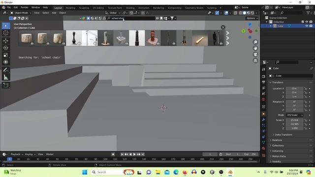 Blender timelapse (1h to 4 mins) смотреть онлайн