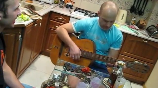 Песни на кухне - Чиж "Мама я очень болен" .AVI смотреть онлайн
