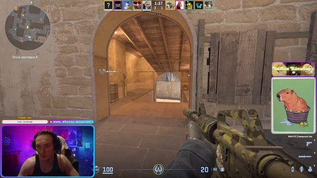 COUNTER STRIKE 2 ПЕРВЫЙ ЗАПУСК ЗА 15 ЛЕТ ) Как в это играть ?-_- смотреть онлайн