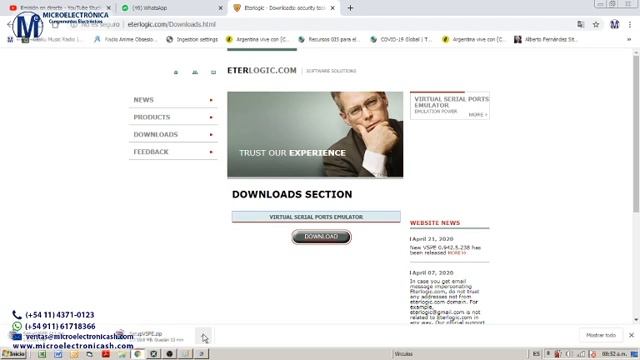 Sistemas de Comunicaciones Alambricas RS232 смотреть онлайн