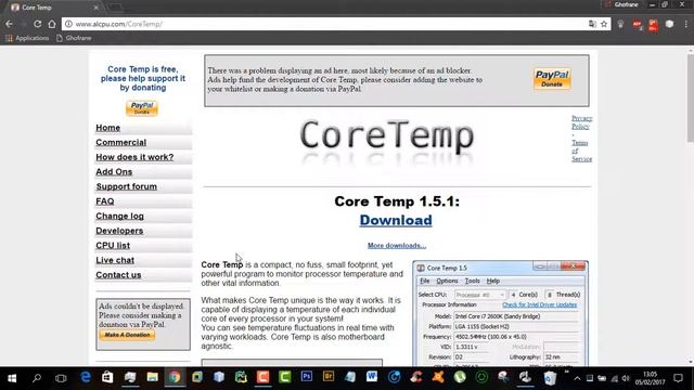 download and install cpu temp смотреть онлайн