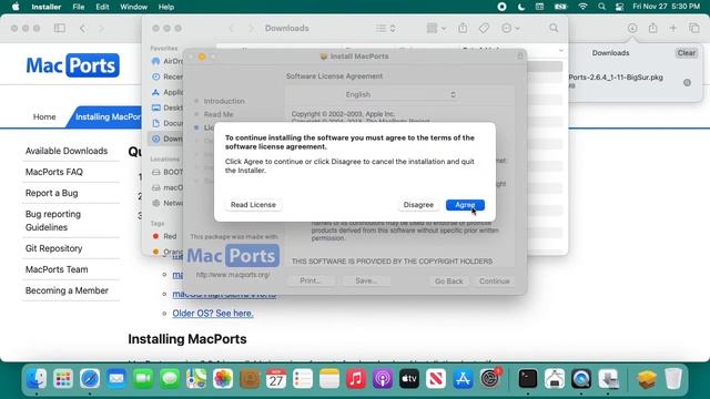 Installing MacPorts on macOS Big Sur (on Intel) смотреть онлайн