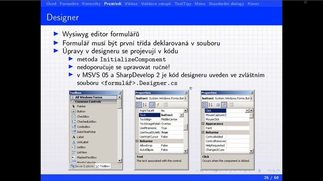 KIV/NET - Windows Forms #1 смотреть онлайн