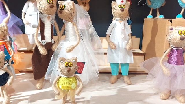 Куклы ручной работы ♥️ Сувенир из Петербурга. Дорого, но очень красиво! смотреть онлайн