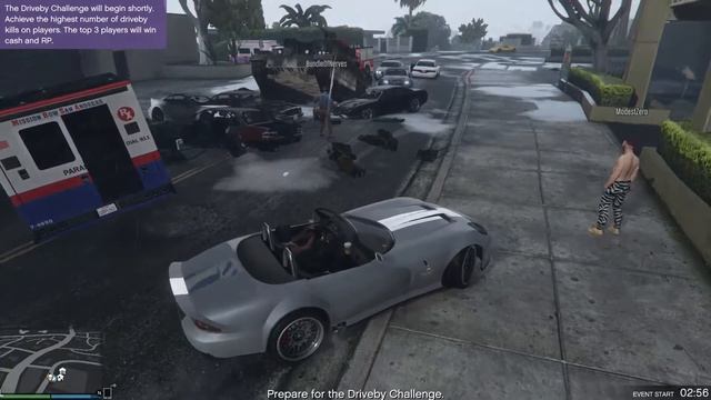 TANK PILEUP DRIVE-BY RUMBLE | GTA 5 смотреть онлайн