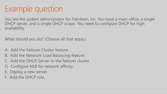 Microsoft Ignite 2016 Cert Exam Prep MCSA Windows Server 2016 Exam 70 741 Networking with Windows S смотреть онлайн