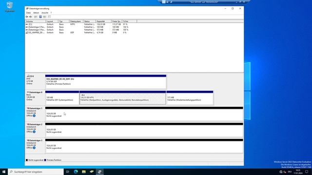 Windows - Einbau virtueller HDDs und Erstellung eines Software RAID смотреть онлайн
