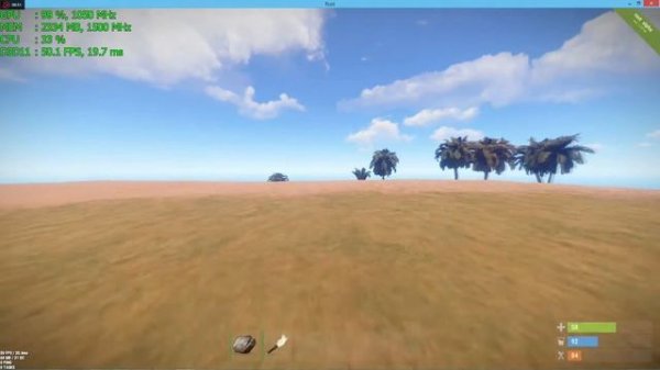 Rust Windows 8 Maximum settings DX9 vs DX11