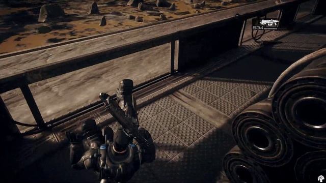 Прохождение Gears of War Ultimate Edition на русском - Часть 14. Поезд в огне смотреть онлайн