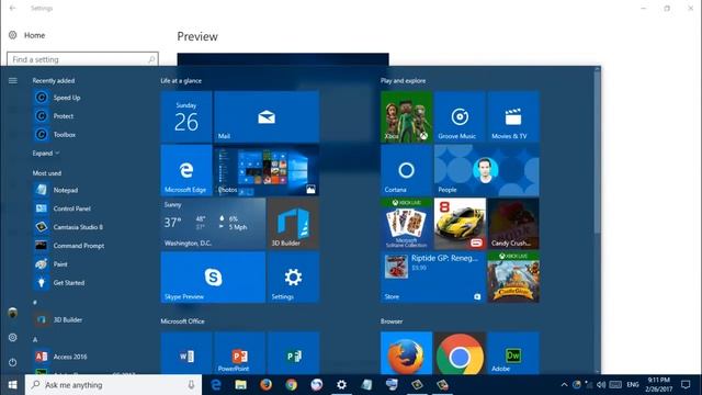 Windows 10 New Features смотреть онлайн