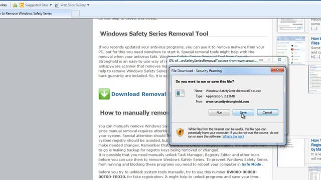 How to remove Windows Safety Series rogue смотреть онлайн
