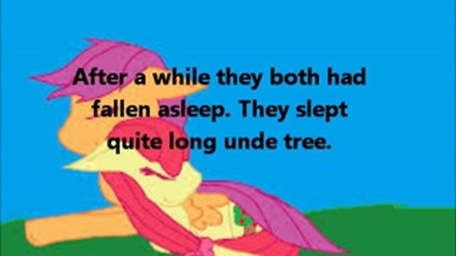 Apple Bloom, Scootaloo: A true love смотреть онлайн