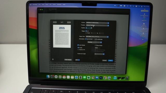 How to Setup Epson EcoTank ET-2400 Printer With Mac Computer to Print & Scan over Wi-Fi смотреть онлайн
