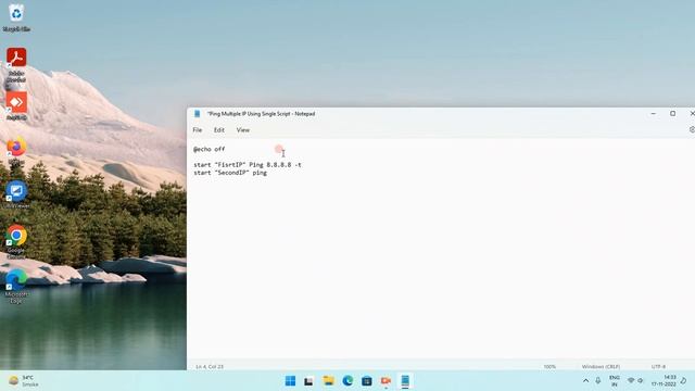 Ping Multiple IP Using Single BATCH File || Total IT Solutions смотреть онлайн