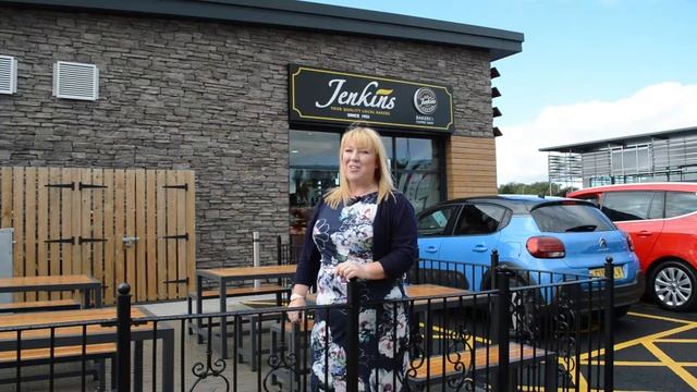 Fiona Snook at new seating area at Jenkins Cross Hands смотреть онлайн