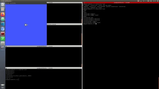 ros tutorial examples #10 -- turtle param command смотреть онлайн