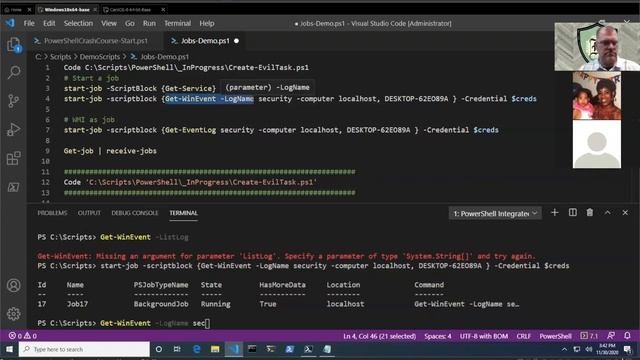 PowerShell-Crash-Course-AvengerCon2020-Part-6 смотреть онлайн