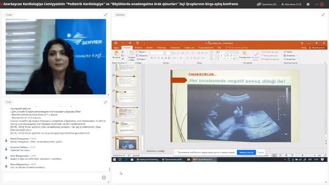 “Pediatrik Kardiologiya” və “Böyüklərdə anadangəlmə ürək qüsurları” Isçi Qruplarının birgə konfrans смотреть онлайн