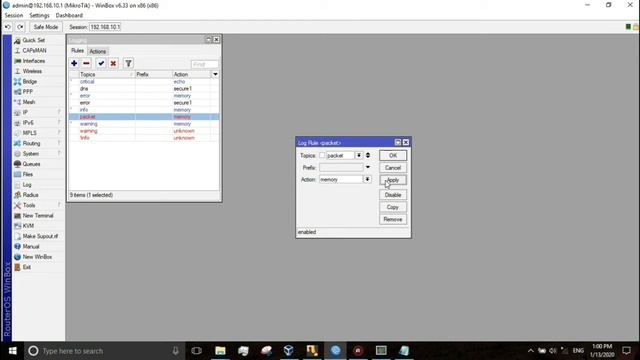 Penerapan Visual Syslog Pada Mikrotik - Kelompok 6 Kelas D3TT05B IT Telkom Purwokerto смотреть онлайн