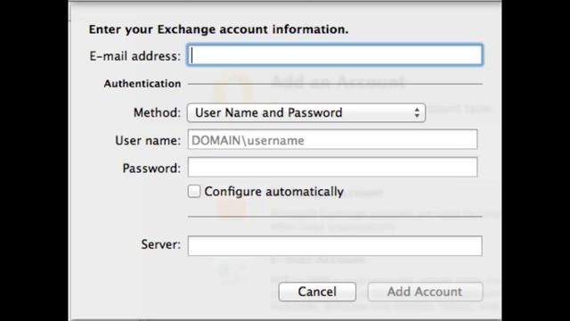 Hosted Exchange Email Setup on a Mac смотреть онлайн