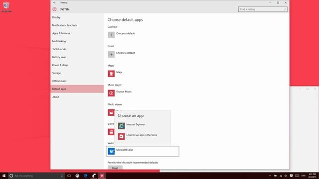 Windows 10 - Choosing Default Apps смотреть онлайн
