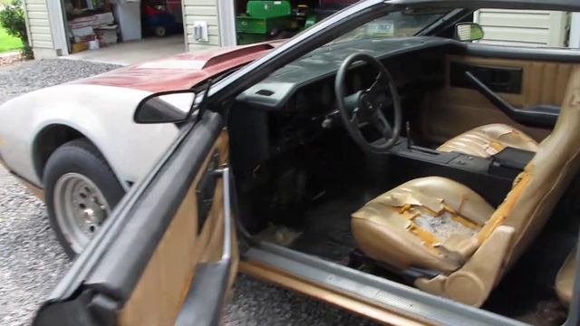 Beat up old 1982 Pontiac Trans Am Start Up and Walk Around смотреть онлайн