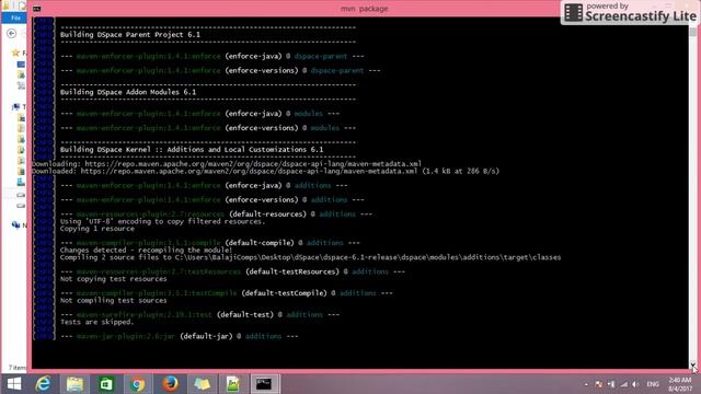 DSpace Environment Setup смотреть онлайн