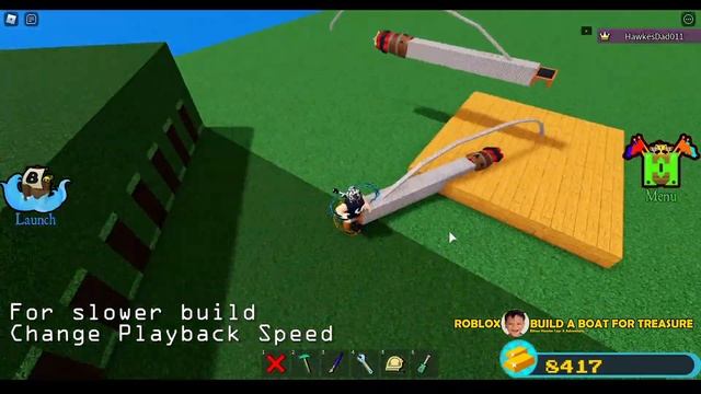 Roblox Build a Boat for Treasure! How To Build a Spy Drone Submarine! Kamikazee! HawkesDad011! MICR смотреть онлайн