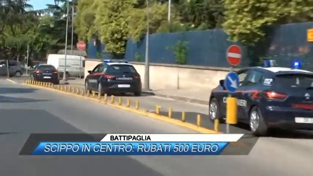 BATTIPAGLIA, SCIPPO IN CENTRO, RUBATI 500 EURO смотреть онлайн