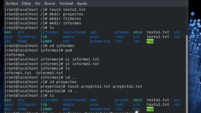 Tarea1 Fedora 28 Crear carpetas, archivos, copiar mover y borrar. смотреть онлайн