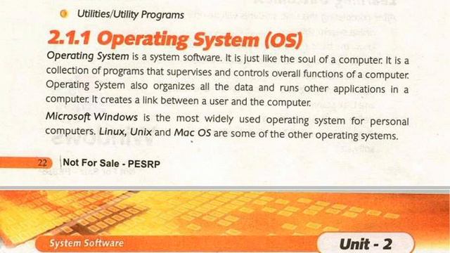 System software and operating system | Utilities programs Device driver , Computer Class 7 Unit 2 смотреть онлайн