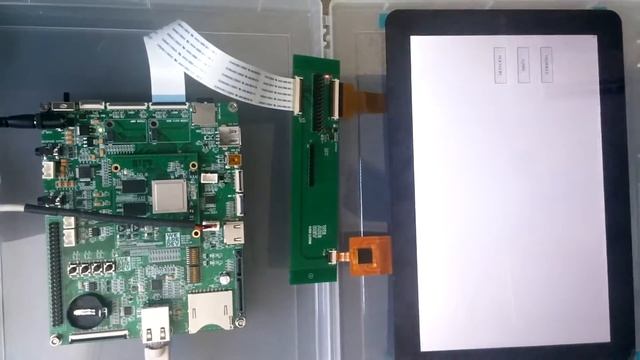 Windows Embedded Compact 2013 1CH LVDS(1280x800) test in i.MX6QP board. смотреть онлайн
