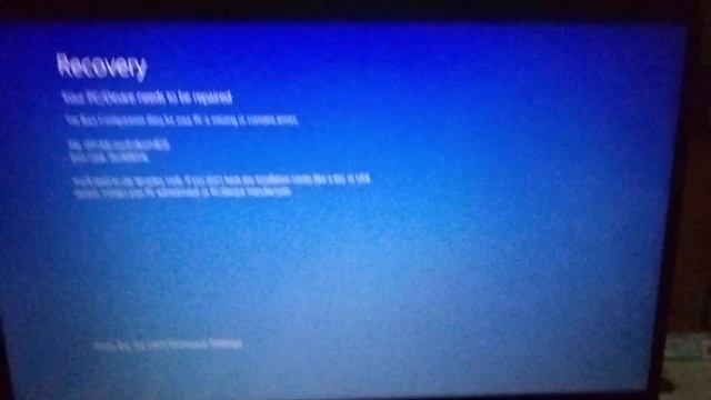 RECOVERY MODE IN HO LAPTOP|| WINDOWS CORRUPT|| YOUR PC NEEDS TO BE REPAIRED|| DELL LAPTOP||HP LAPTO смотреть онлайн
