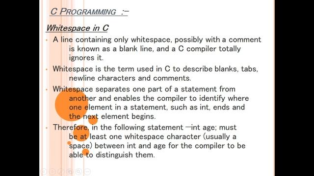 C Programming Tutorial | Token, Semicolon and Whitespace in C Language | Part 2 смотреть онлайн