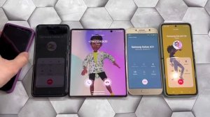 Incoming 5 Top Samsung Calls Galaxy Z Fold2 / Z Flip3 / S20+ / A7 / S9 android 12