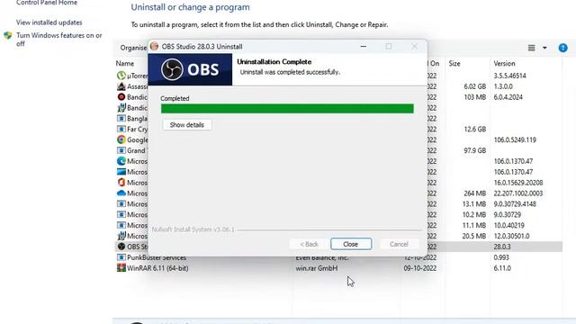 HOW TO REMOVE OBS STUDIO // YOUR COMPUTER. смотреть онлайн
