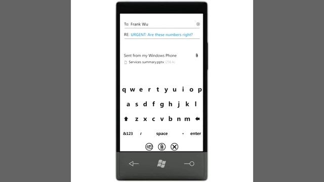 Windows Phone 7 - Emails, Events and Schedule Integration смотреть онлайн