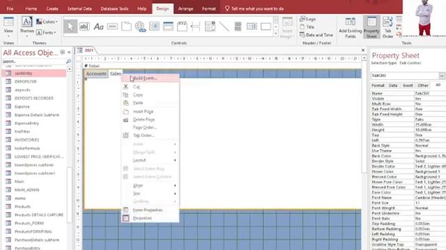 Microsoft Access Tips Using Tab control to display multiple forms in one main form смотреть онлайн