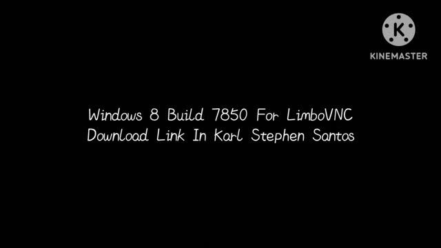 Windows 8 Build 7850 For LimboVNC x86 pc emulator December 2023 смотреть онлайн