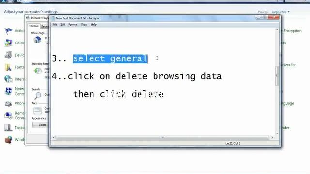 how to delete your internet temporary files and cookies and history !simple steps смотреть онлайн