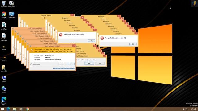 Windows 8.1 Pro Crazy Error смотреть онлайн