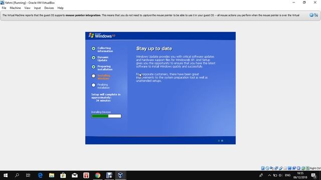 Cara sederhana Instalasi windows XP menggunakan virtualbox смотреть онлайн