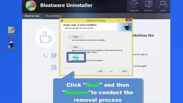 Easily Uninstall Inkscape 0.91f from Windows PC смотреть онлайн