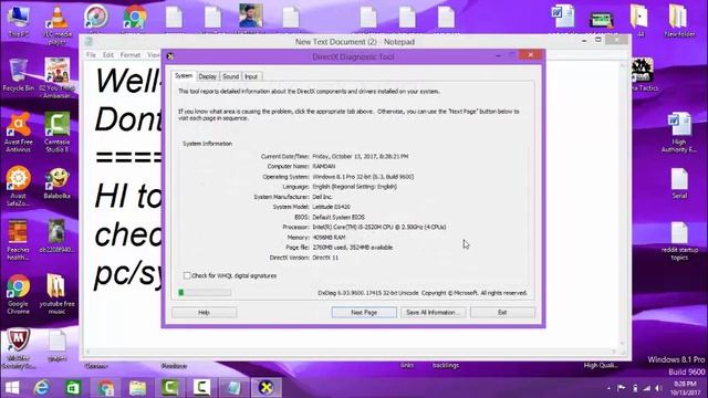 How To Check Computer Ram Specs on Windows 8 | System specs смотреть онлайн