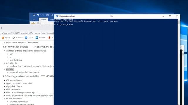 Exploring Windows 10 PowerShell Cmdlets смотреть онлайн