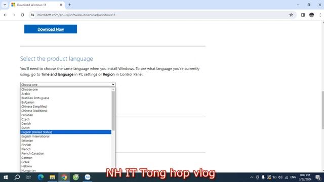 TẢI ISO WINDOWS 11 23h2 v2 MỚI NHẤT 2024 TỪ TRANG CHỦ MICROSOFT |NH IT Tổng hợp vlog смотреть онлайн