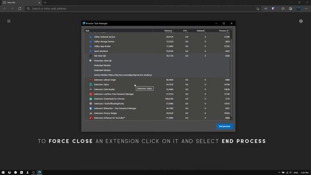 How to open the Microsoft Edge Task Manager. смотреть онлайн